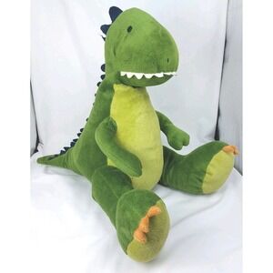 T-Rex Dinosaur Plush Kmart Corp 2012 Green 13.5"‎